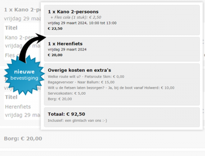 Upsell toevoegen aan je boekingssysteem