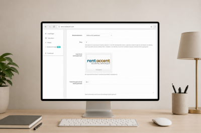 Rental software with more control over bookings, branding and rental planning